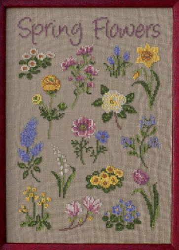 Spring Flowers Cross Stitch Chart Stitch It Central