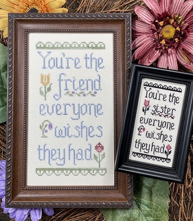 You're the Friend - Cross Stitch Chart: Stitch-It Central