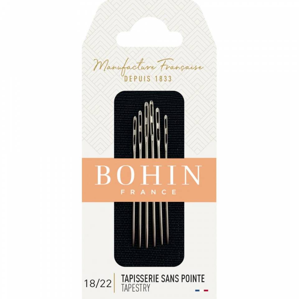 Bohin Double Eye Chenille Hand Needles-Size 24 6/Pkg