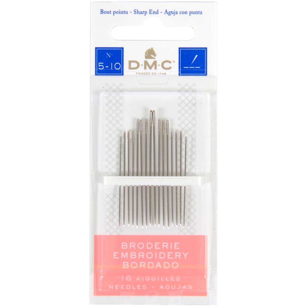 DMC Embroidery Hand Needles (Size 5/10 16/Pkg)