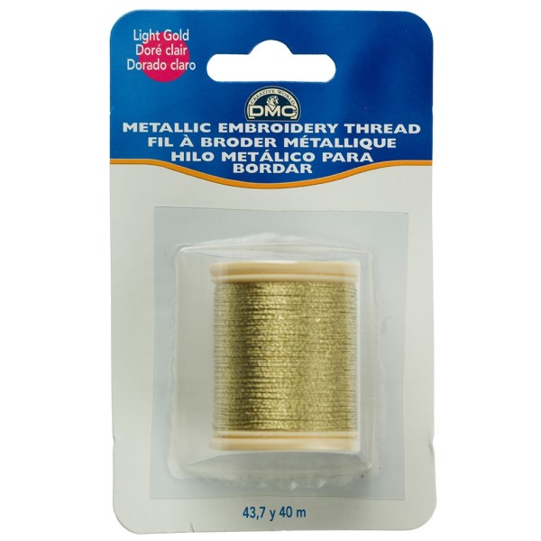 Dmc Metallic Thread, 0,36 mm, Gold, 40 M, 1 Roll
