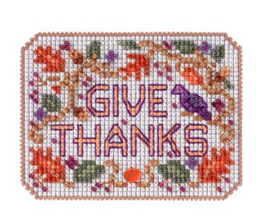 Give Thanks (2022) - Mill Hill Kit MH182222: Stitch-It Central