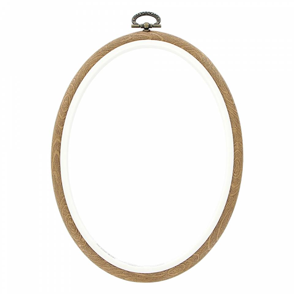 New Oval Embroidery Hoops Ellipse Plastic Tambour Frame Art