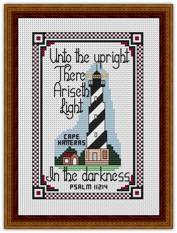 Cape Hatteras Lighthouse - Cross Stitch chart: Stitch-It Central