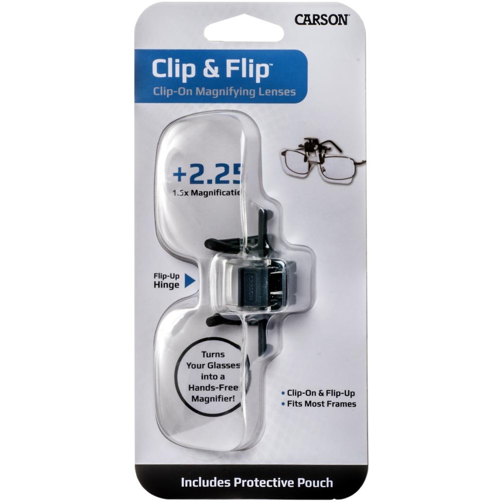 Carson Clip & Flip Magnifying Glasses: Stitch-It Central