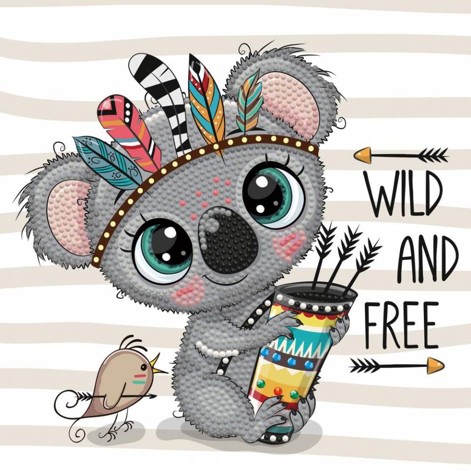 Wild Free Diamond Art Box Kit