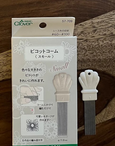Clover Picot Comb - Large