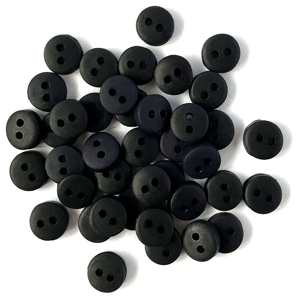 small black buttons