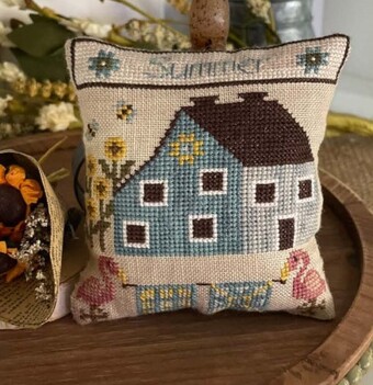 Seasonal Saltbox House Summer - Cross Stitch Chart: Stitch-It Central