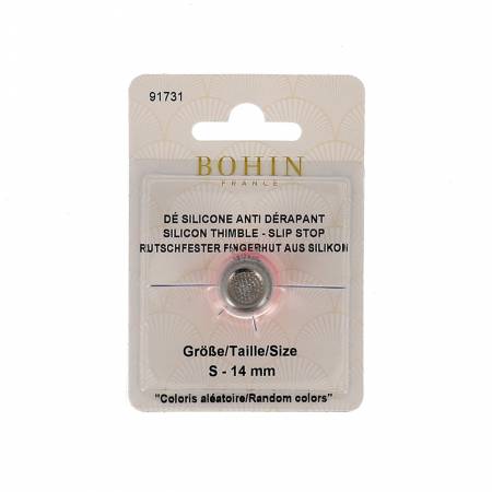Bohin Silicone Thimble W/Steel Top-Small 