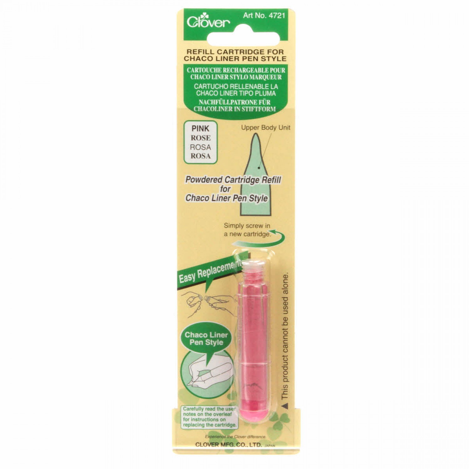 Chaco Liner Pen Chalk Refill Pink Stitch It Central