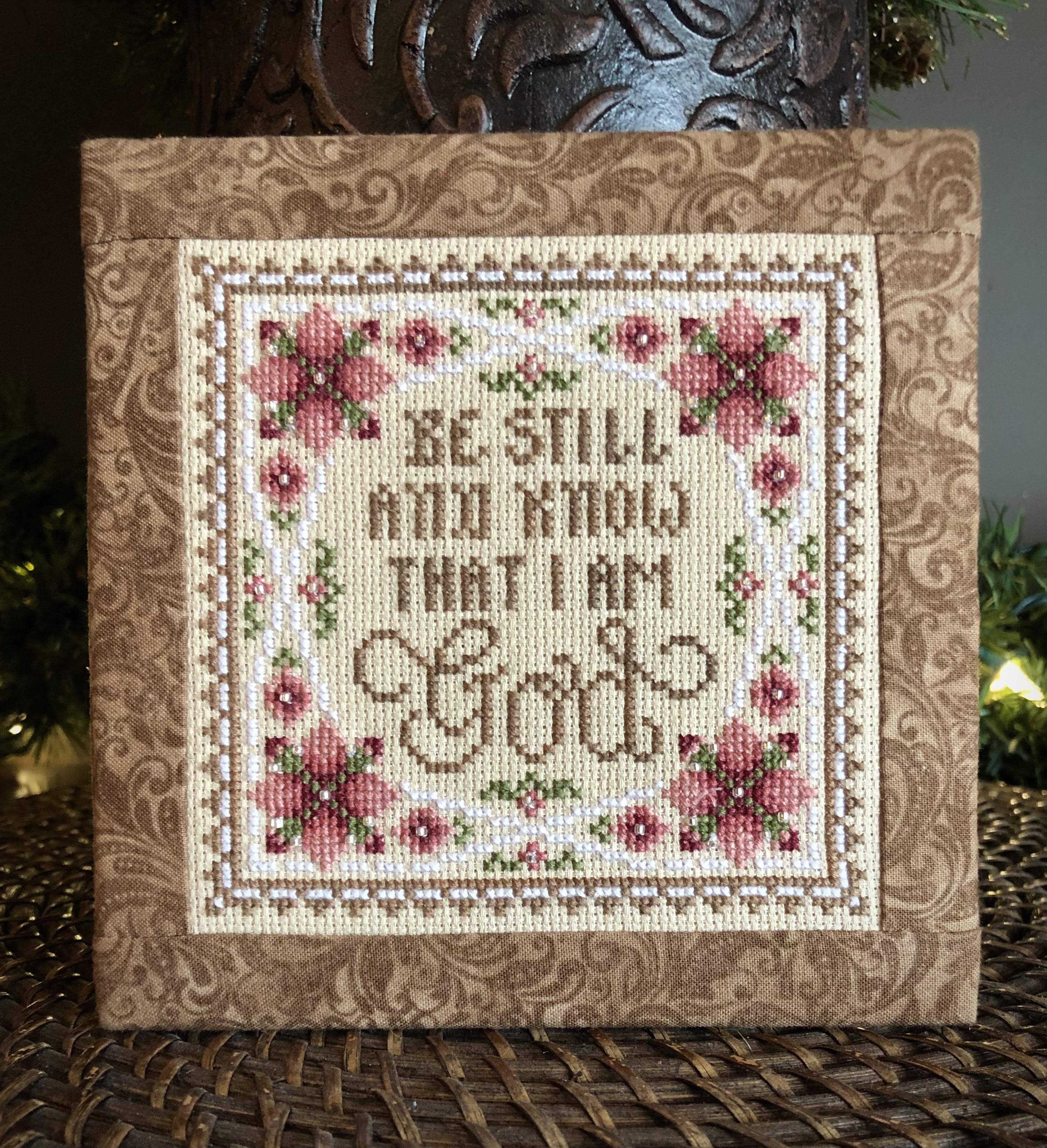 Be Still - Cross Stitch Chart: Stitch-It Central