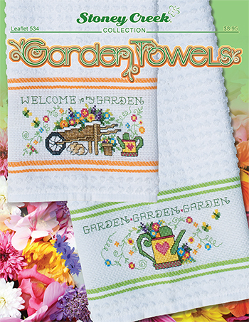 Garden Towels Leaflet 534 Cross Stitch Chart Stitch It Central