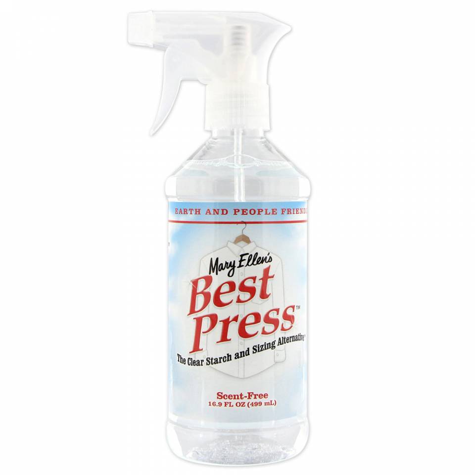 Best Press - Starch Alternative - Travel Size - Scent Free 6oz. -  035234800348 Quilting Notions