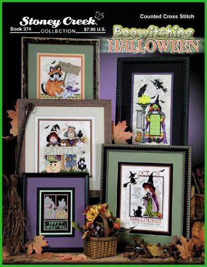 Book 374 - Boowitching Halloween - Cross Stitch Chart: Stitch-It Central