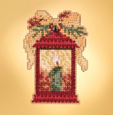 Jingle Bell Trio Cross Stitch Ornament Kit Mill Hill 2019 Winter Holiday  MH181933 